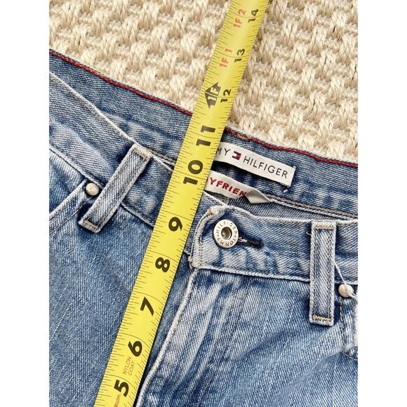 Tommy Hilfiger Vintage Boyfriend Jeans Light Wash Size 6 - Picture 14 of 15